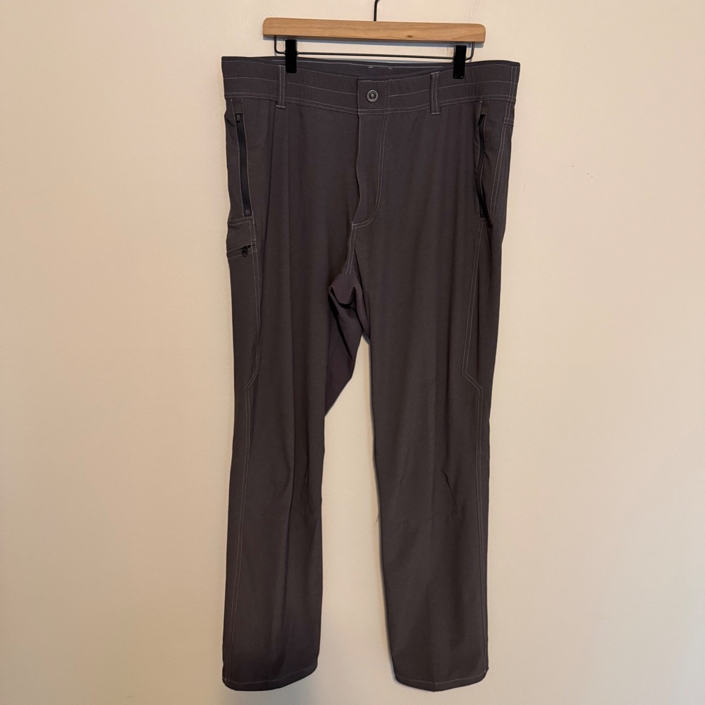 Kuhl hiking pants outdoor gray camping performance 38x32 travel commute